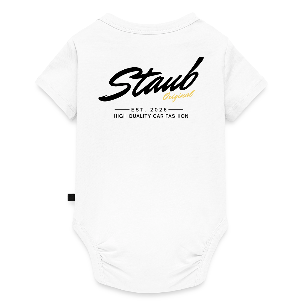 First Edition Baby Kurzarm-Body - Weiß