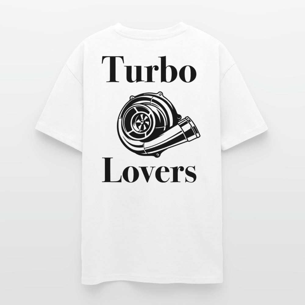 Turbo Lovers Oversized T-Shirt - Weiß