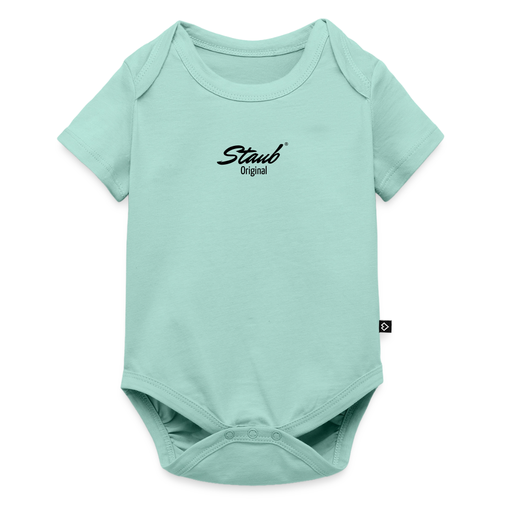 First Edition Baby Kurzarm-Body - Mint 