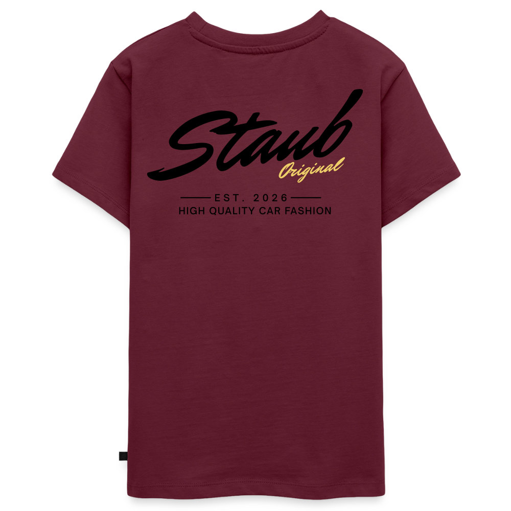 First Edition Teenager T-Shirt - Burgunderrot