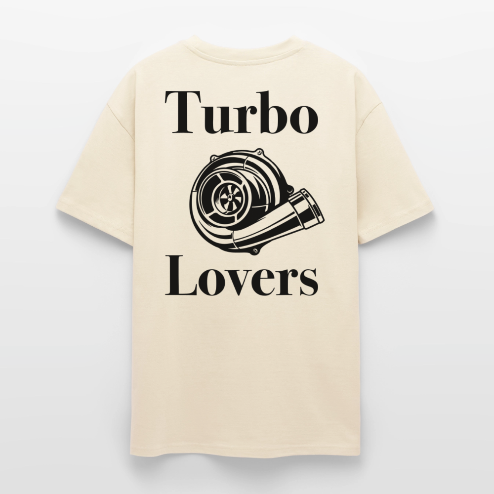 Turbo Lovers Oversized T-Shirt - Creme