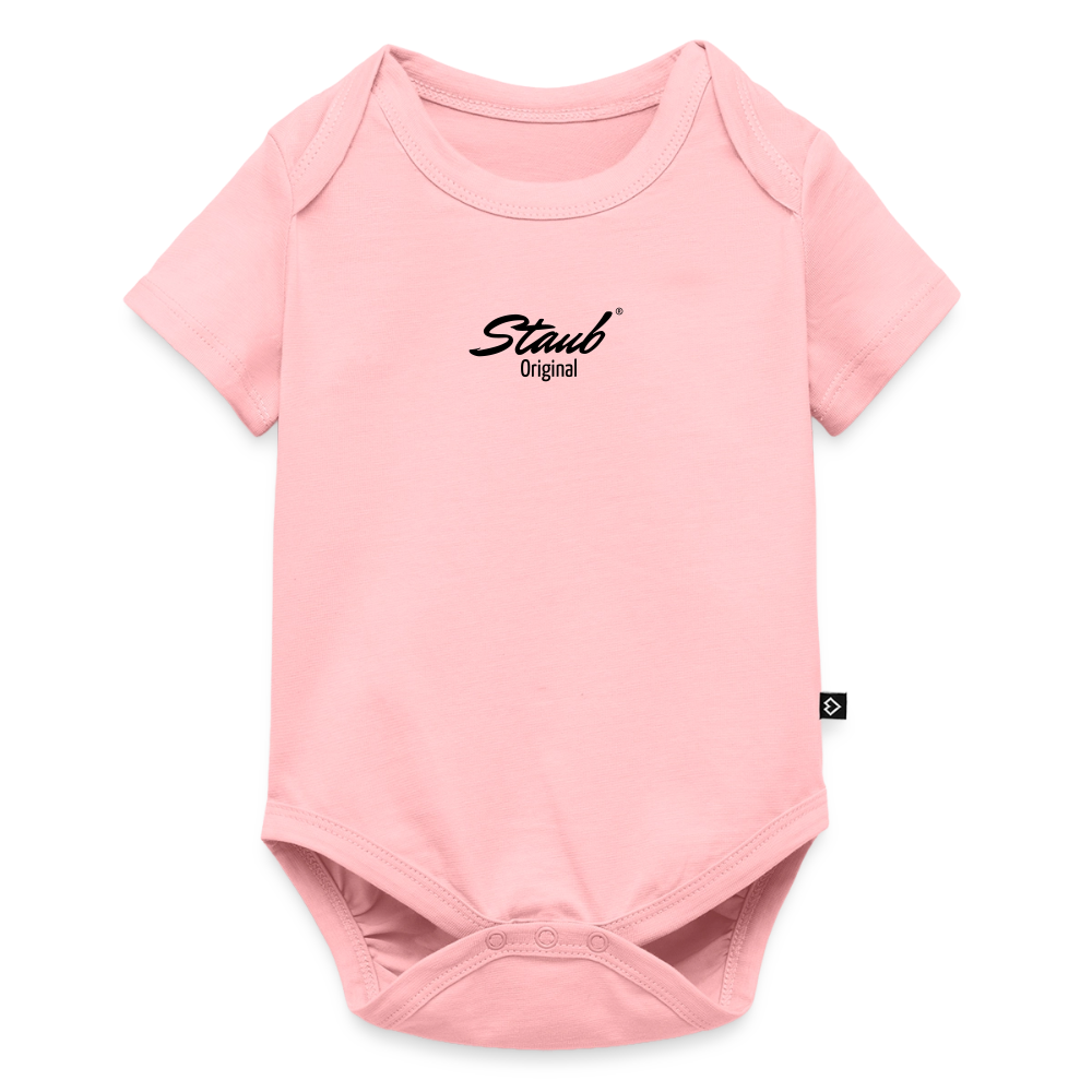 First Edition Baby Kurzarm-Body - Rosa