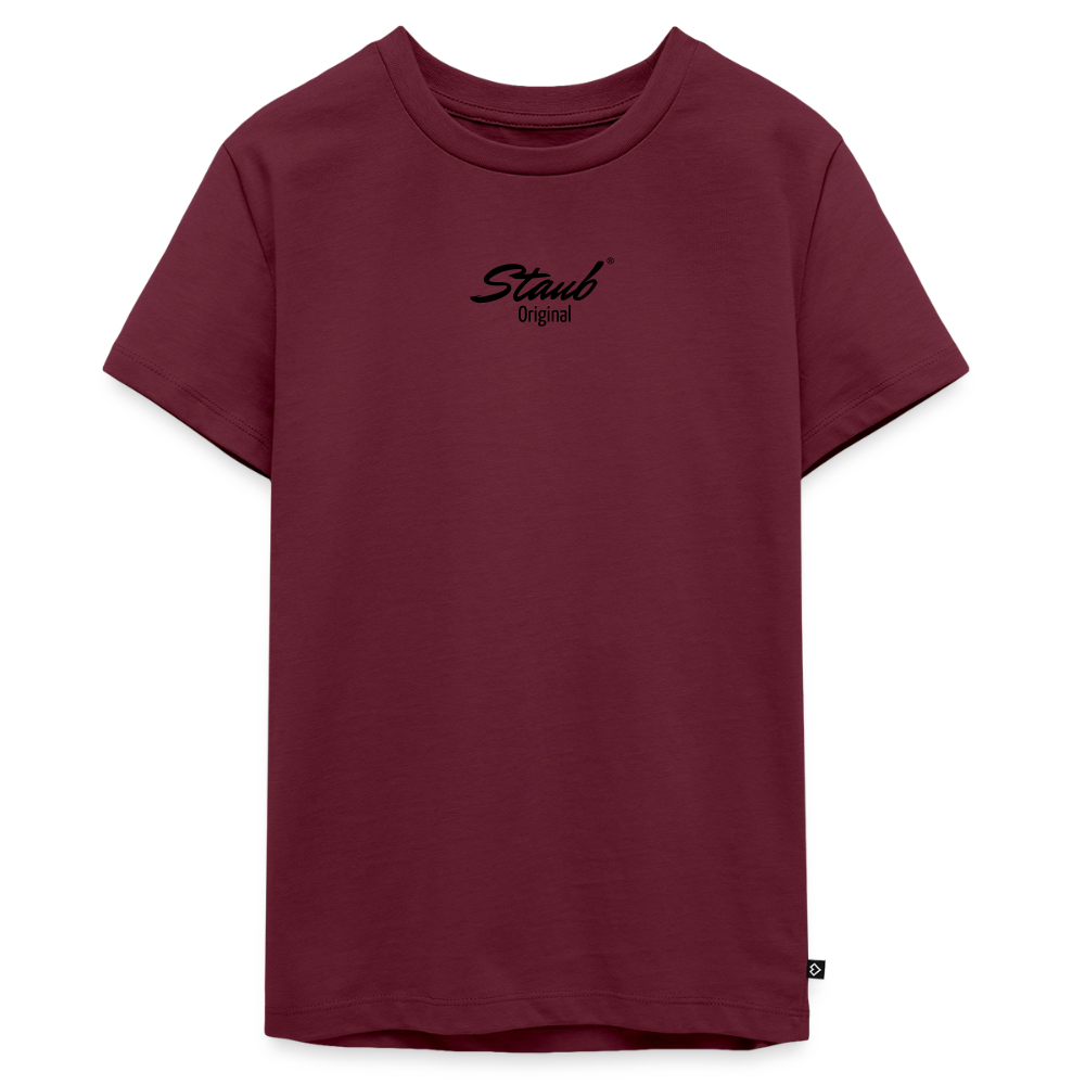 First Edition Teenager T-Shirt - Burgunderrot