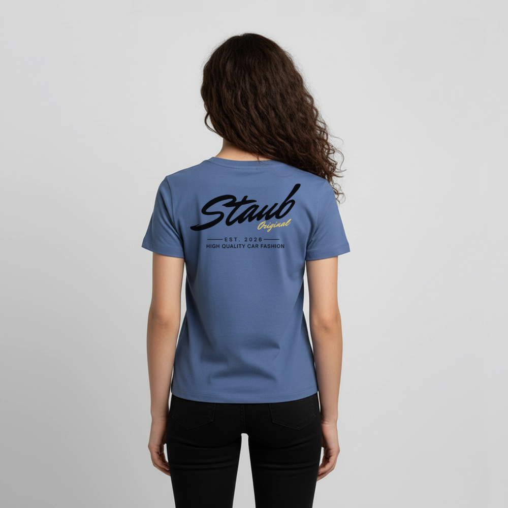 First Edition Teenager T-Shirt - Taubenblau