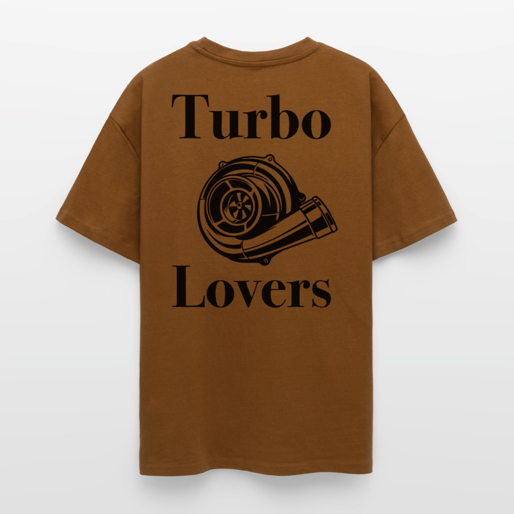 Turbo Lovers Oversized T-Shirt - Toffee