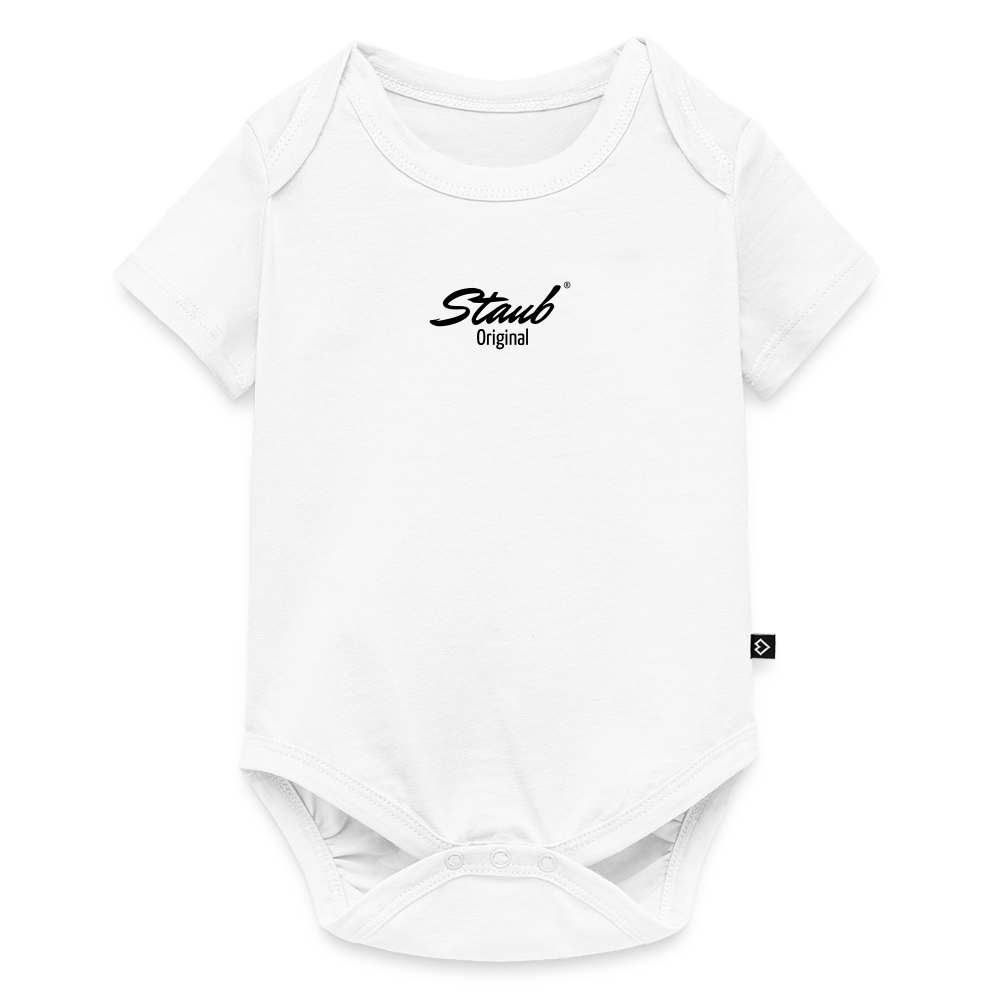 First Edition Baby Kurzarm-Body - Weiß