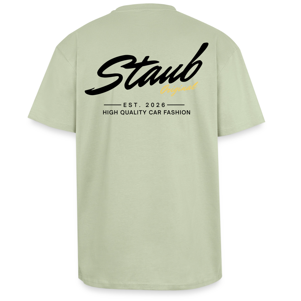 First Edition Oversized T-Shirt - Leichtes Salbeigrün 