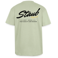 First Edition Oversized T-Shirt - Leichtes Salbeigrün 