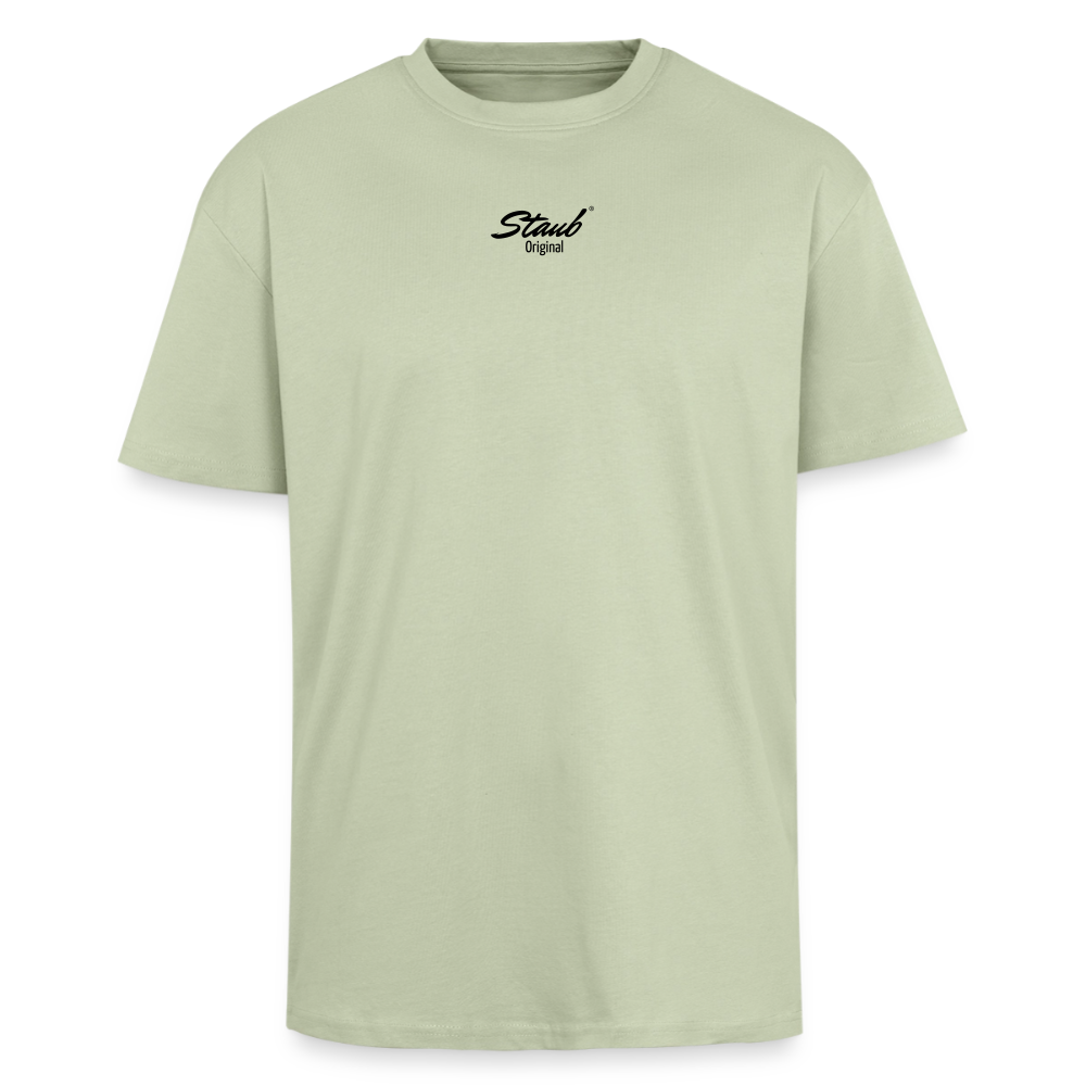First Edition Oversized T-Shirt - Leichtes Salbeigrün 