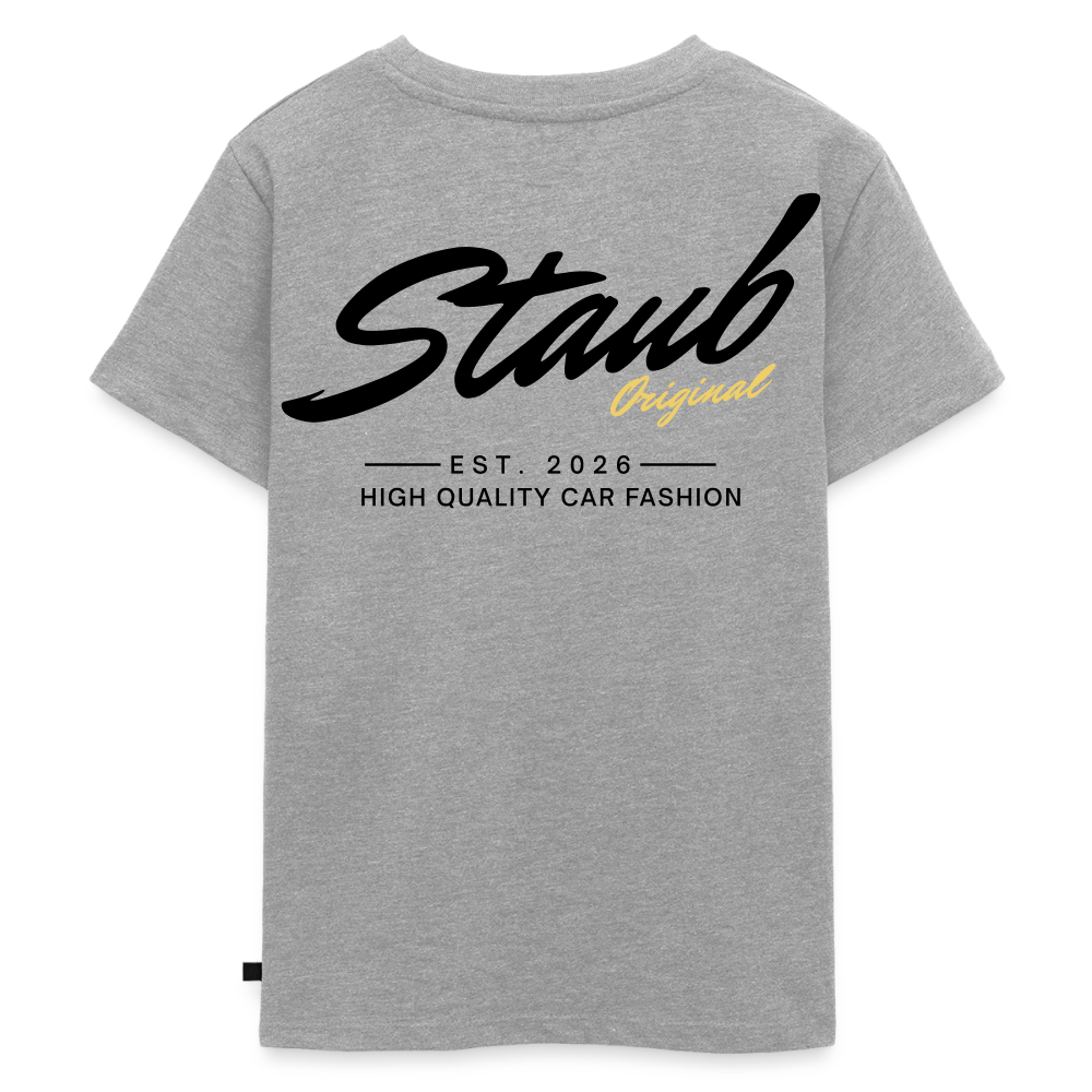 First Edition Kinder T-shirt - Grau meliert