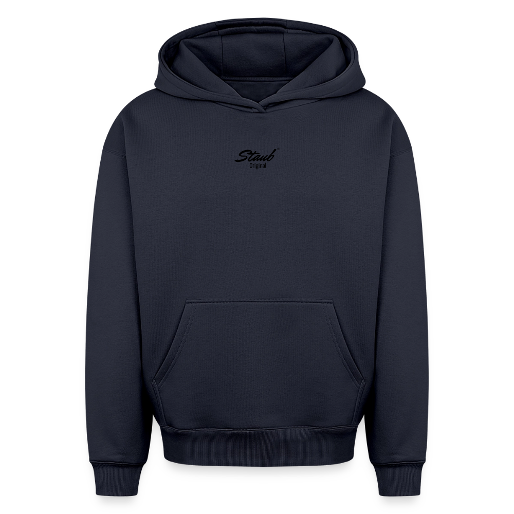 Oversized Heavyweight Unisex Hoodie - Navy