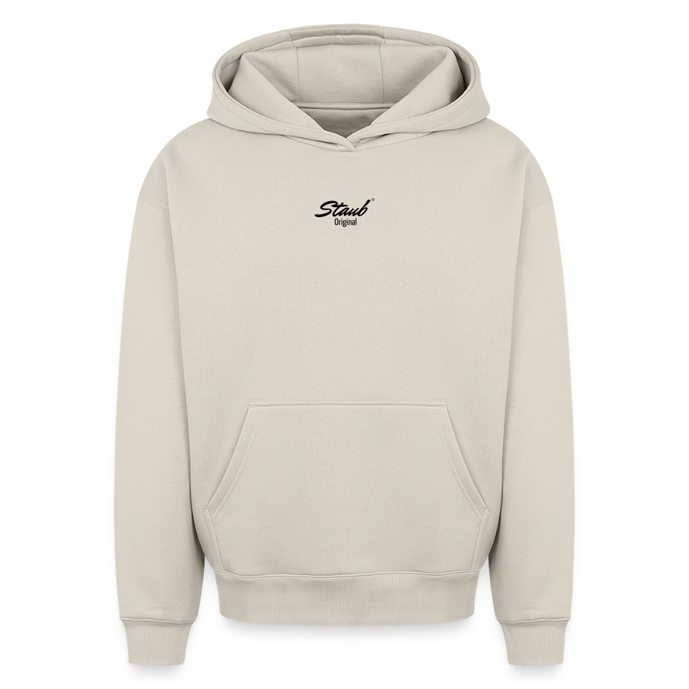 Oversized Heavyweight Unisex Hoodie - Beige