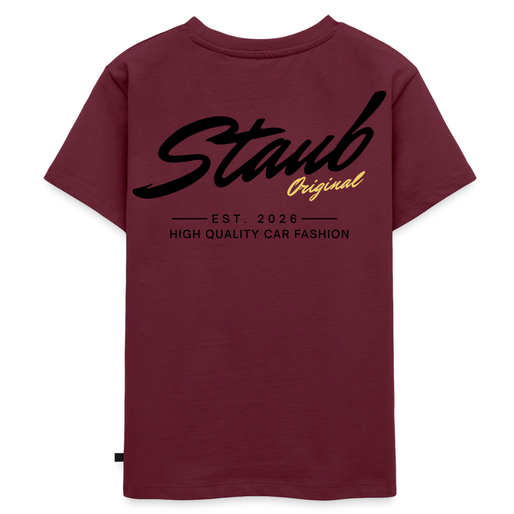 First Edition Kinder T-shirt - Burgunderrot